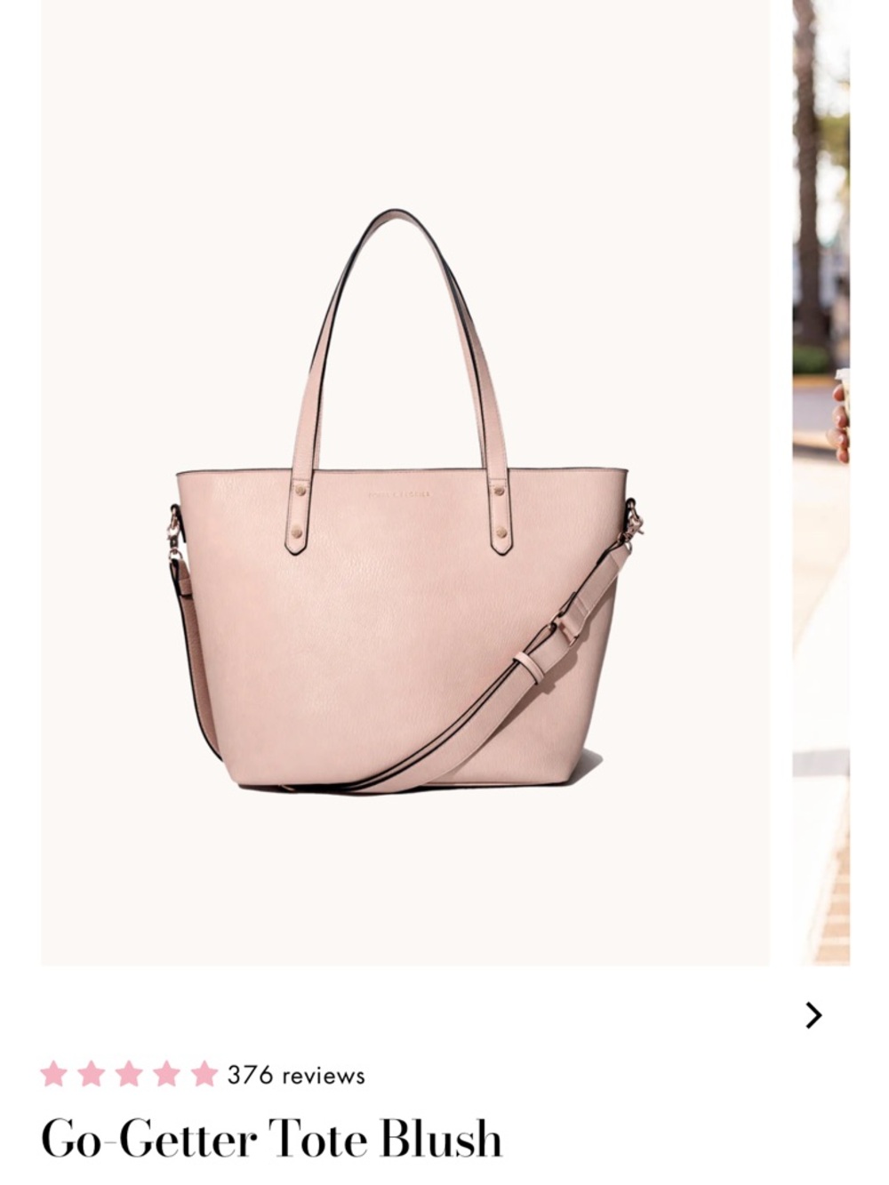 Poppy & Peonies Go Getter Tote Bag